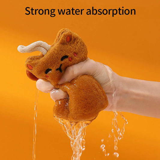 Coral Fleece Hand Towel