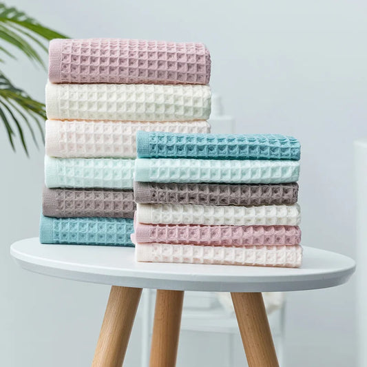 Cotton Waffle Weave Towel Set